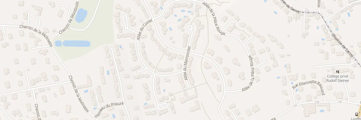 Plan du 8 Av Paul d’Aubarède à Saint-Genis-Laval