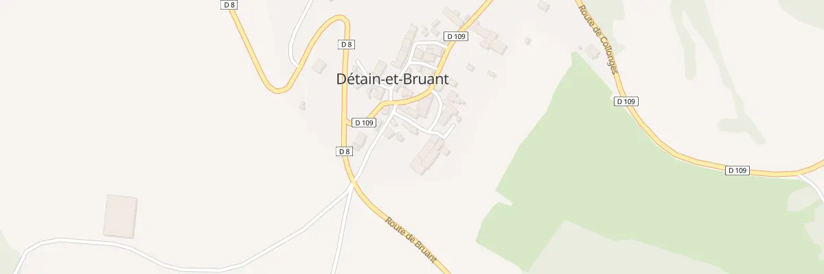 Plan du 4 Rue Ruelle Bruyant à Détain-et-Bruant