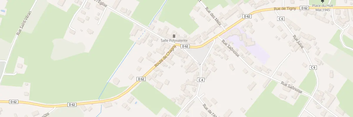 Plan du 3 Rte de Chagny à Chaudenay