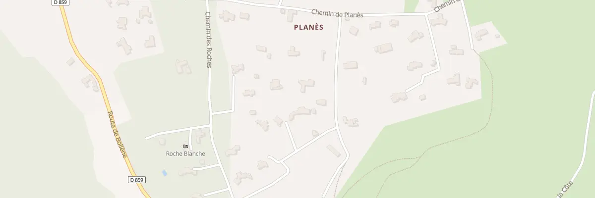 Plan du 5547 Planes à Saint-Restitut
