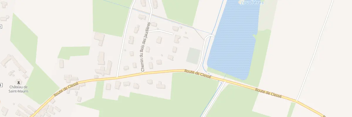 Plan du 535 Rte de Clesse à Saint-Maurice-de-Satonnay