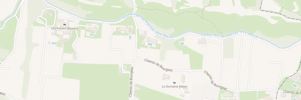 Plan du 5001 Che de Bourgeac à Paradou