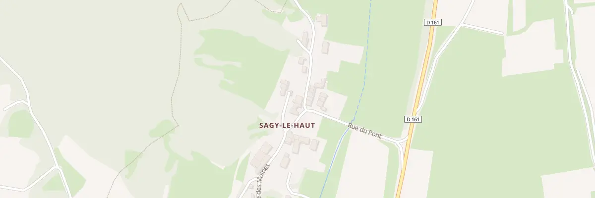 Plan du 5094 Sagy Le Haut à Cruzille