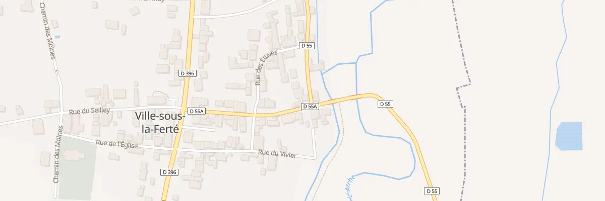 Plan du 15 Rue de l’Aube à Ville-sous-la-Ferté