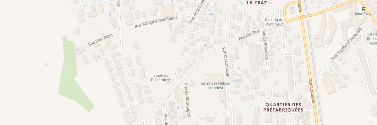 Plan du 28 Rue des Îles au Péage-de-Roussillon