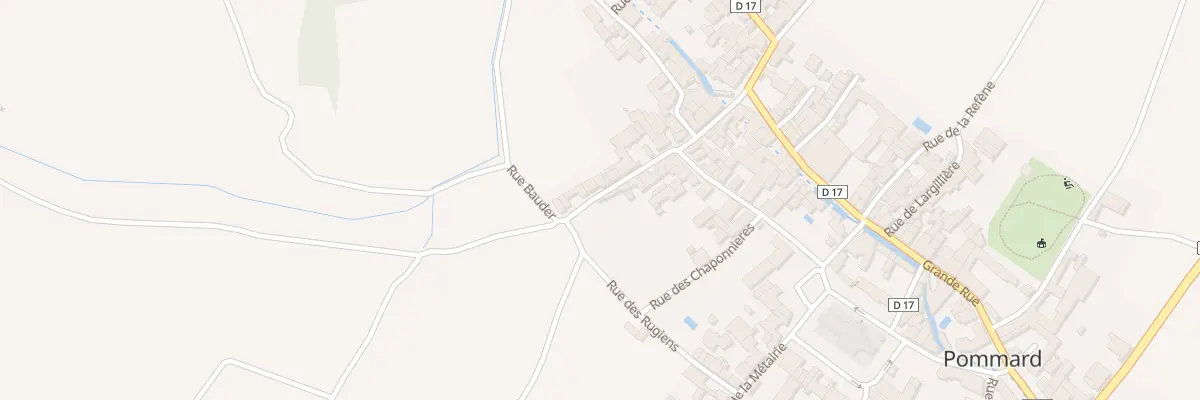 Plan du 17 Rue Charmillot à Pommard