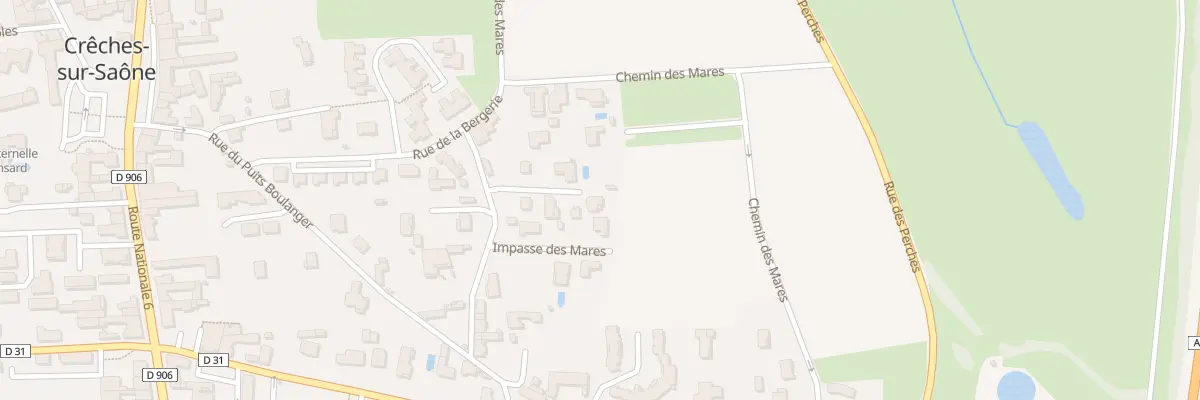 Plan du 5145A Rue des Meuriers à Crêches-sur-Saône