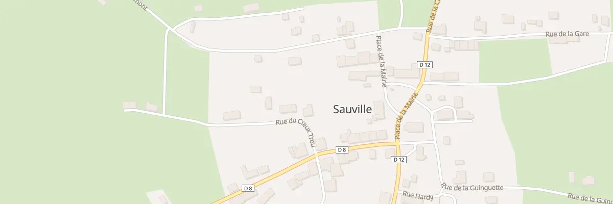 Plan du 2 Rue du Creux Trou à Sauville