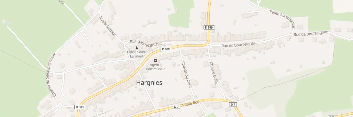 Plan du 26 Rue Gabriel Brichet à Hargnies