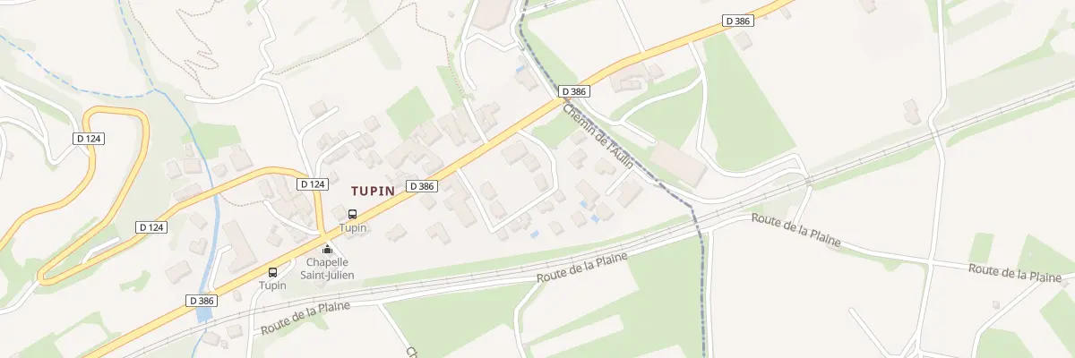 Plan du 13 Rue des Blettes à Tupin-et-Semons