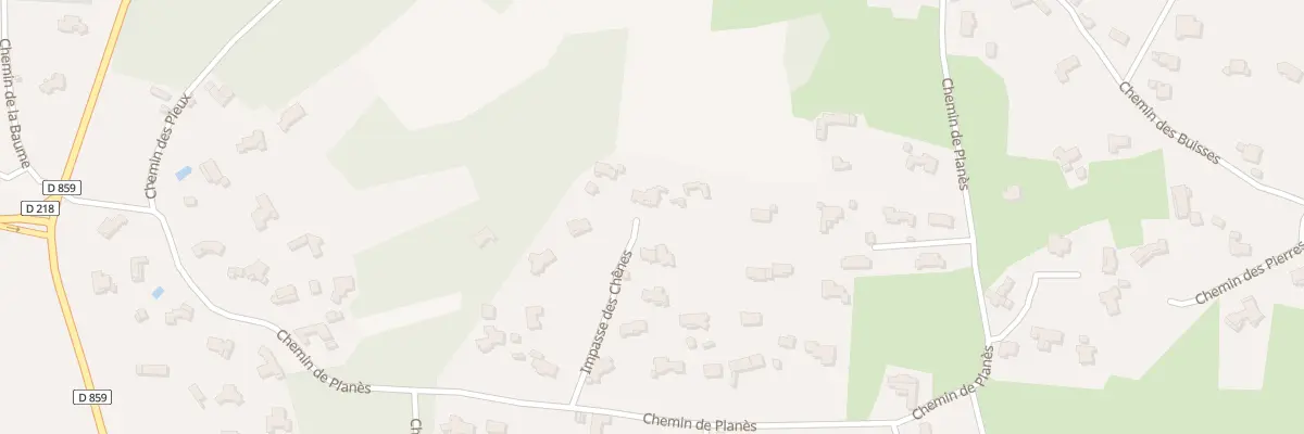 Plan du 5245 Planes à Saint-Restitut