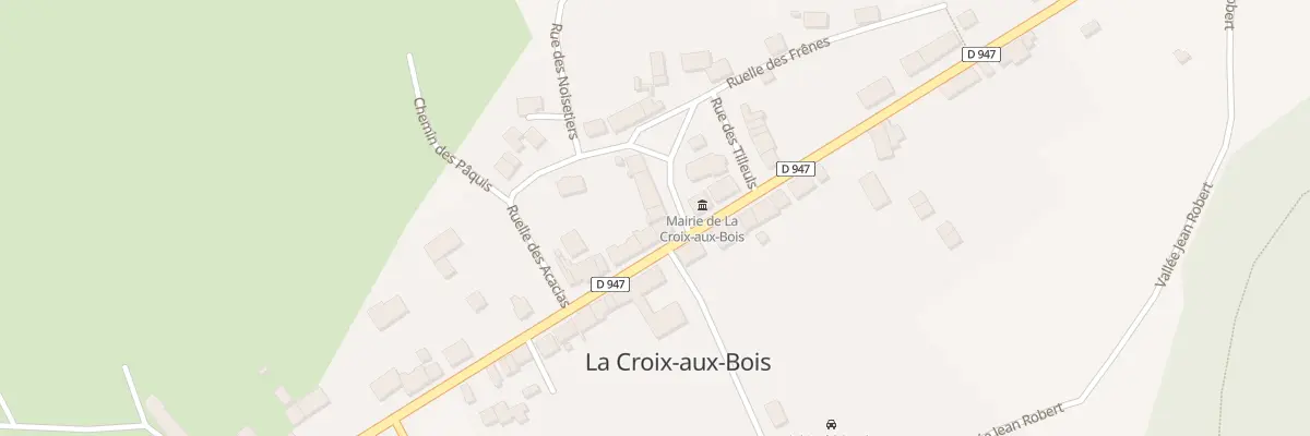 Plan du 3 Rue du Chene à La Croix-aux-Bois