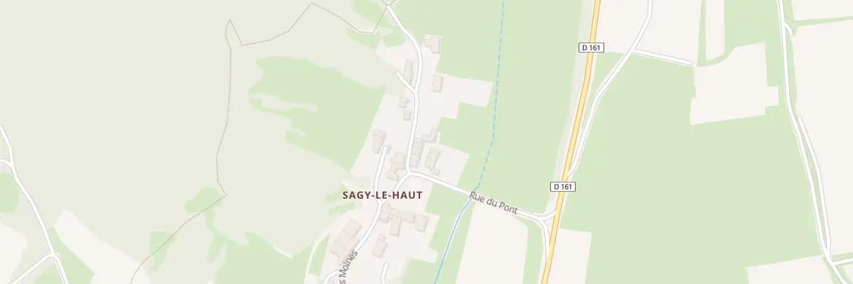 Plan du 5088 Sagy Le Haut à Cruzille
