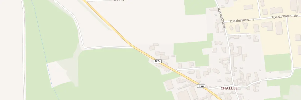 Plan du 5264 Challes à Saint-Didier-sur-Chalaronne