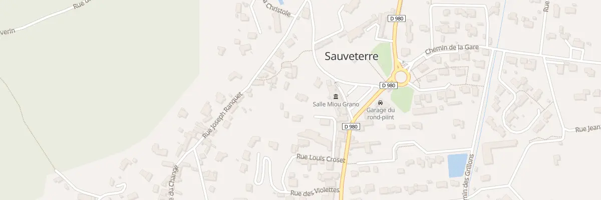 Plan du 133 Rue Guirand de Scevola à Sauveterre
