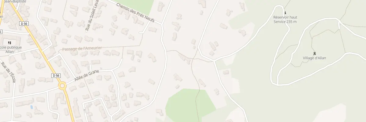 Plan du 5130 Rouny à Allan