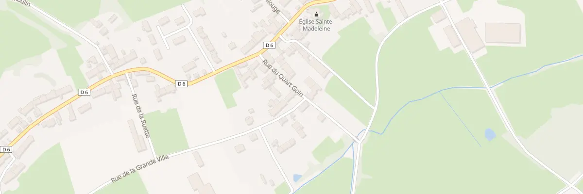 Plan du 6 Rue du Quart Goin à Lalheue