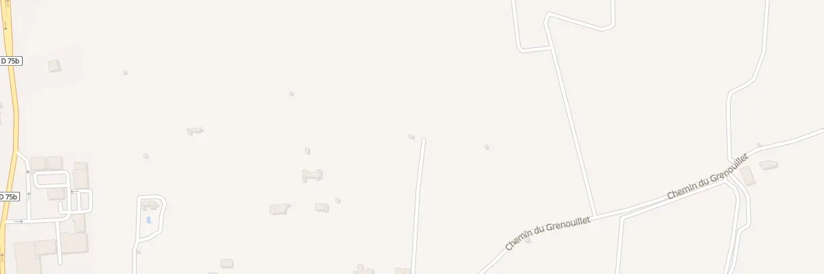 Plan du 5001F Che de Grenouillet à Maillane