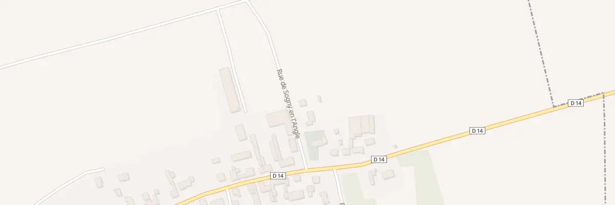 Plan du 4 Rue de Sogny En l’Angle à Jussecourt-Minecourt