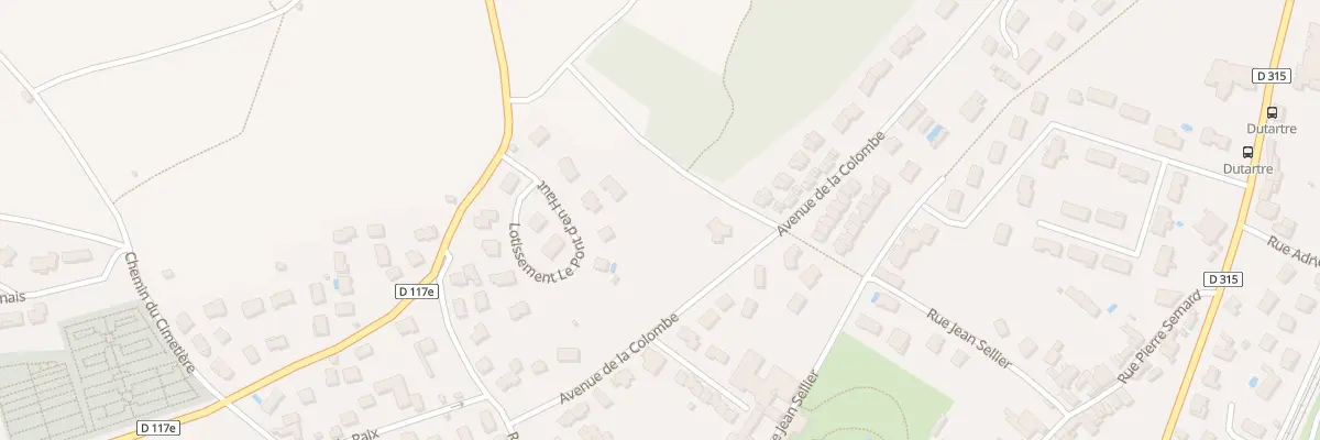 Plan du 146B Av de la Colombe à Grigny-sur-Rhône