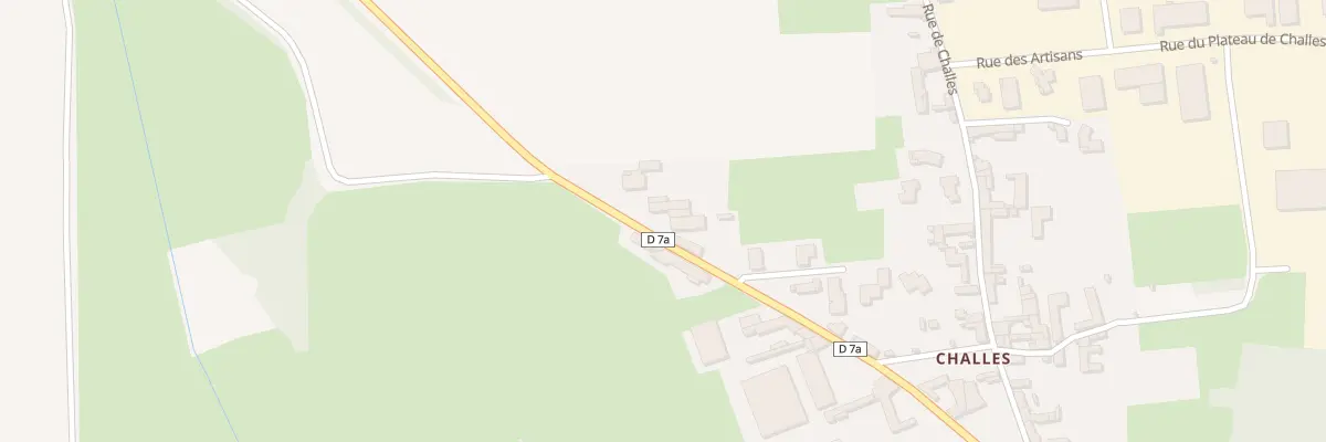 Plan du 5263 Challes à Saint-Didier-sur-Chalaronne