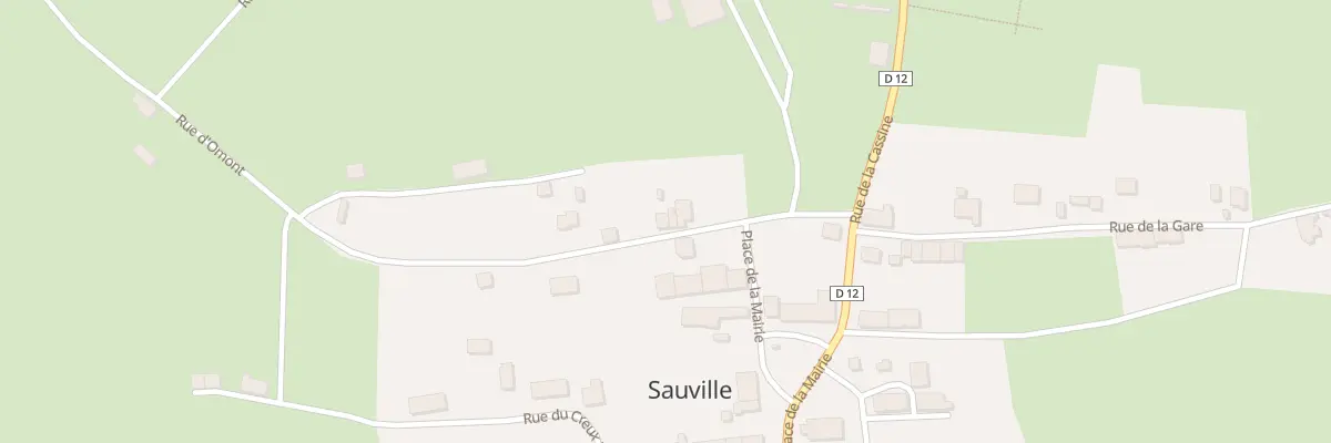 Plan du 6 Rue d’Omont à Sauville