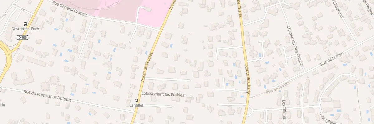 Plan du 39 Rte de Vourles à Saint-Genis-Laval