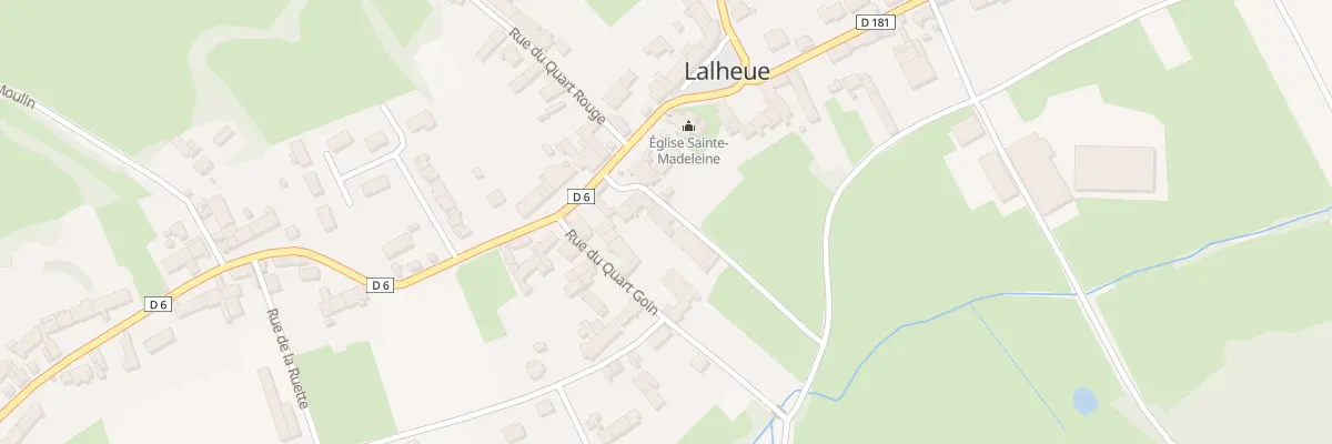 Plan du 7 Rte de la Chapelle à Lalheue