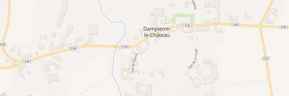 Plan du 1 Rue d’Astenois à Dampierre-le-Château