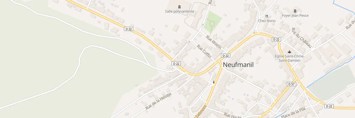 Plan du 18 Rue Ambroise Croizat à Neufmanil