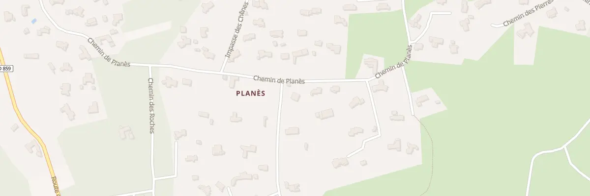 Plan du 5129A Planes à Saint-Restitut