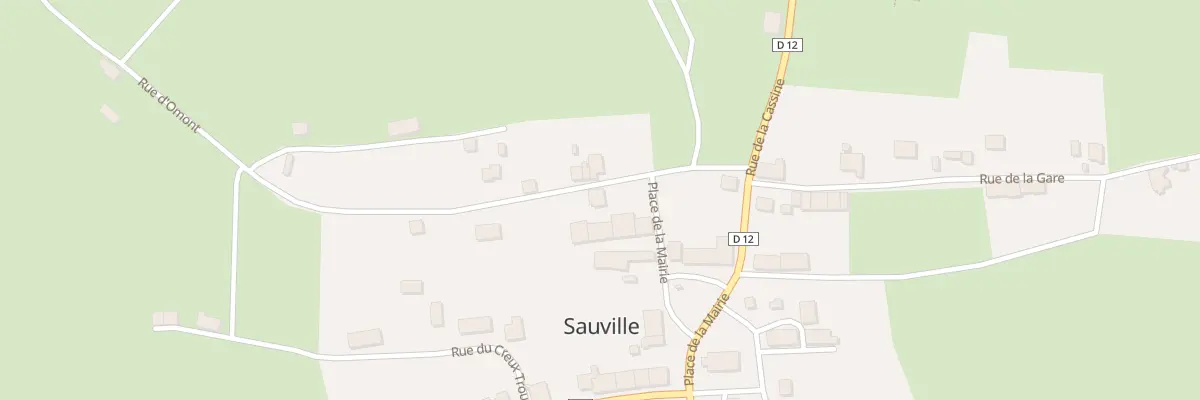 Plan du 3 Rue d’Omont à Sauville
