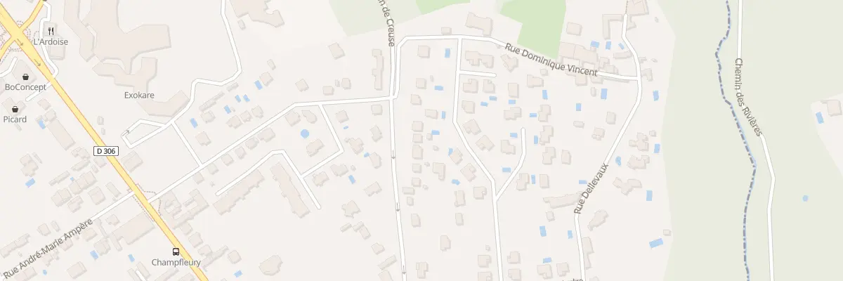 Plan du 36 Rue Dominique Vincent à Champagne-au-Mont-d’Or