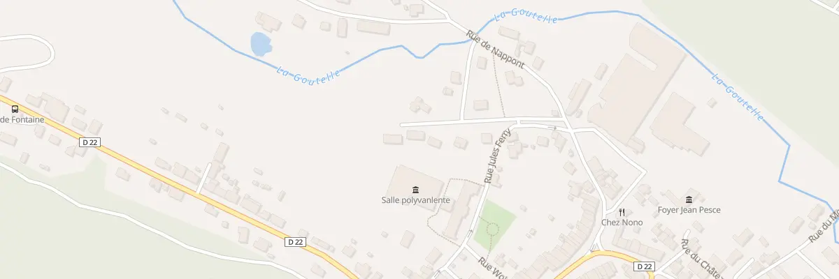 Plan du 23 Rue Jules Ferry à Neufmanil