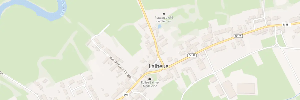Plan du 3 Rue du Quart Rameau à Lalheue