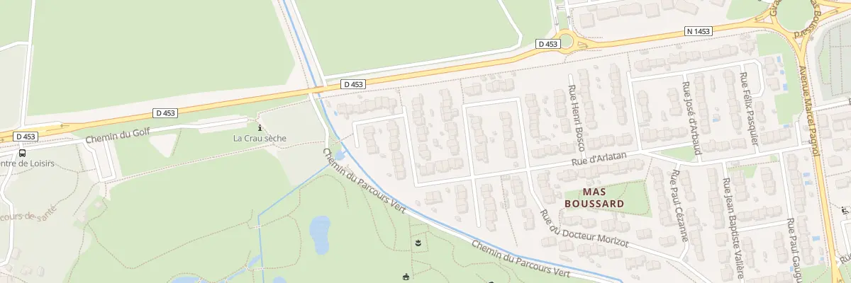 Plan du 5 Rue Théodore Aubanel à Saint-Martin-de-Crau