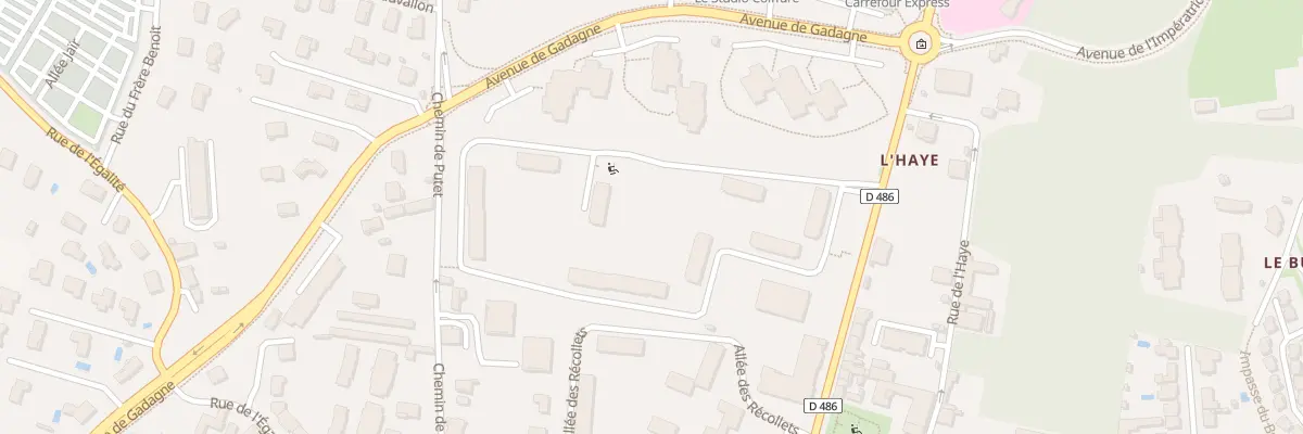 Plan du 90 Av Clemenceau à Saint-Genis-Laval