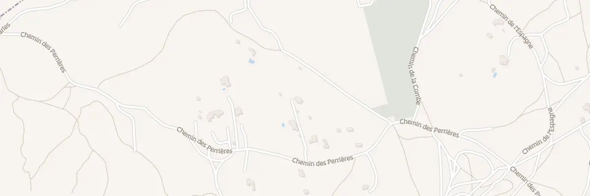 Plan du 160 Che Bas des Perrières à Villeneuve-lès-Avignon