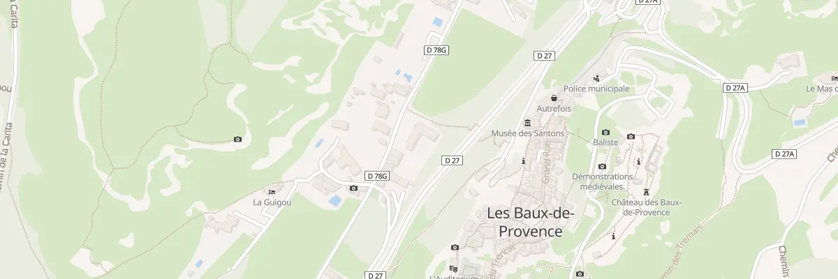 Plan du 5006A Vallon de la Fontaine aux Baux-de-Provence