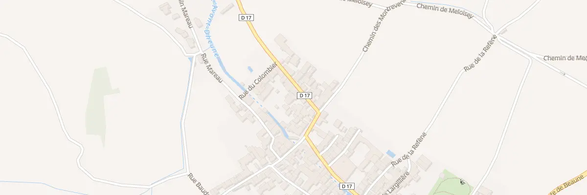Plan du 3C Rue du Pivot à Pommard