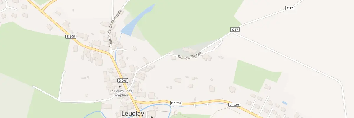 Plan du 22B Rue de l’Eglise à Leuglay