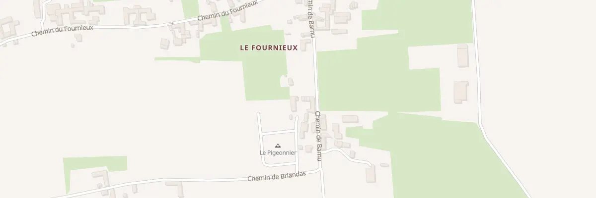Plan du 5326 Le Fournieux à Chaleins