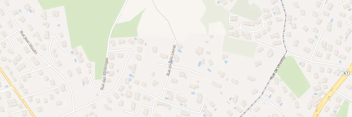Plan du 32 Rue du Bois Levret à Saint-Maurice-l’Exil