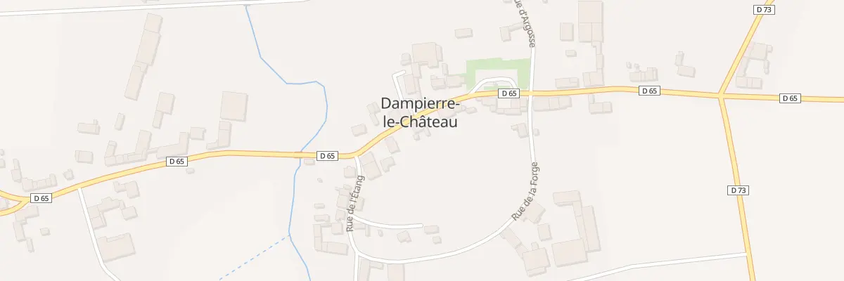 Plan du 5 Rue d’Astenois à Dampierre-le-Château