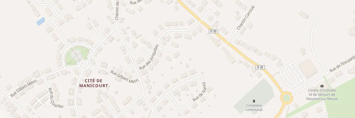 Plan du 16 Rue des Jonquilles à Nouvion-sur-Meuse