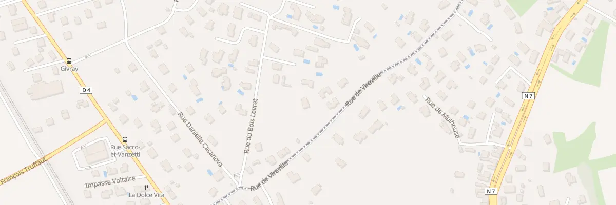 Plan du 16 Rue de Vireville à Saint-Maurice-l’Exil