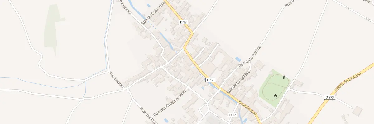 Plan du 19 Gr Grande Rue à Pommard