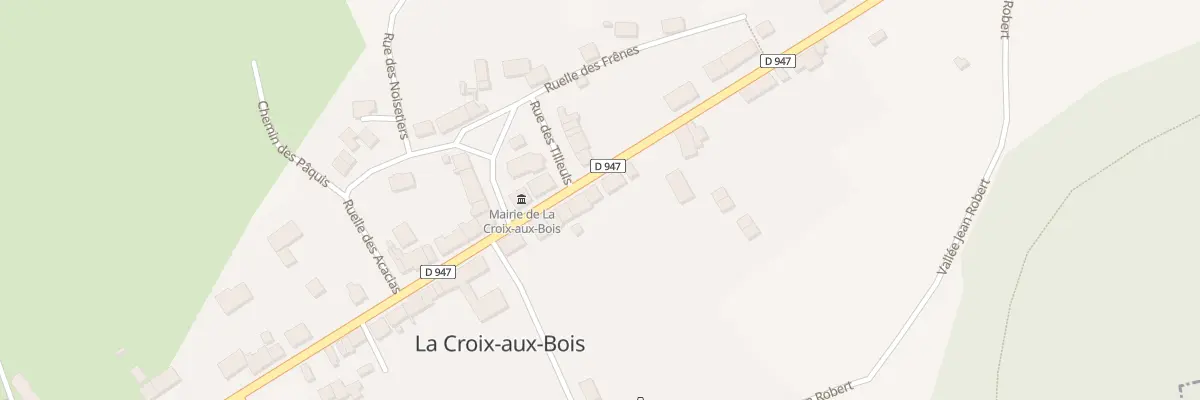 Plan du 26 Rue de la Foret à La Croix-aux-Bois