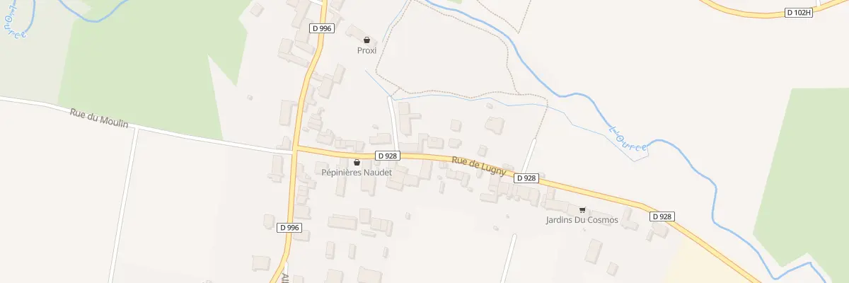 Plan du 7A Rue de Lugny à Leuglay