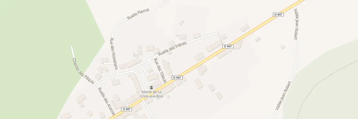 Plan du 6 Rue des Tilleuls à La Croix-aux-Bois
